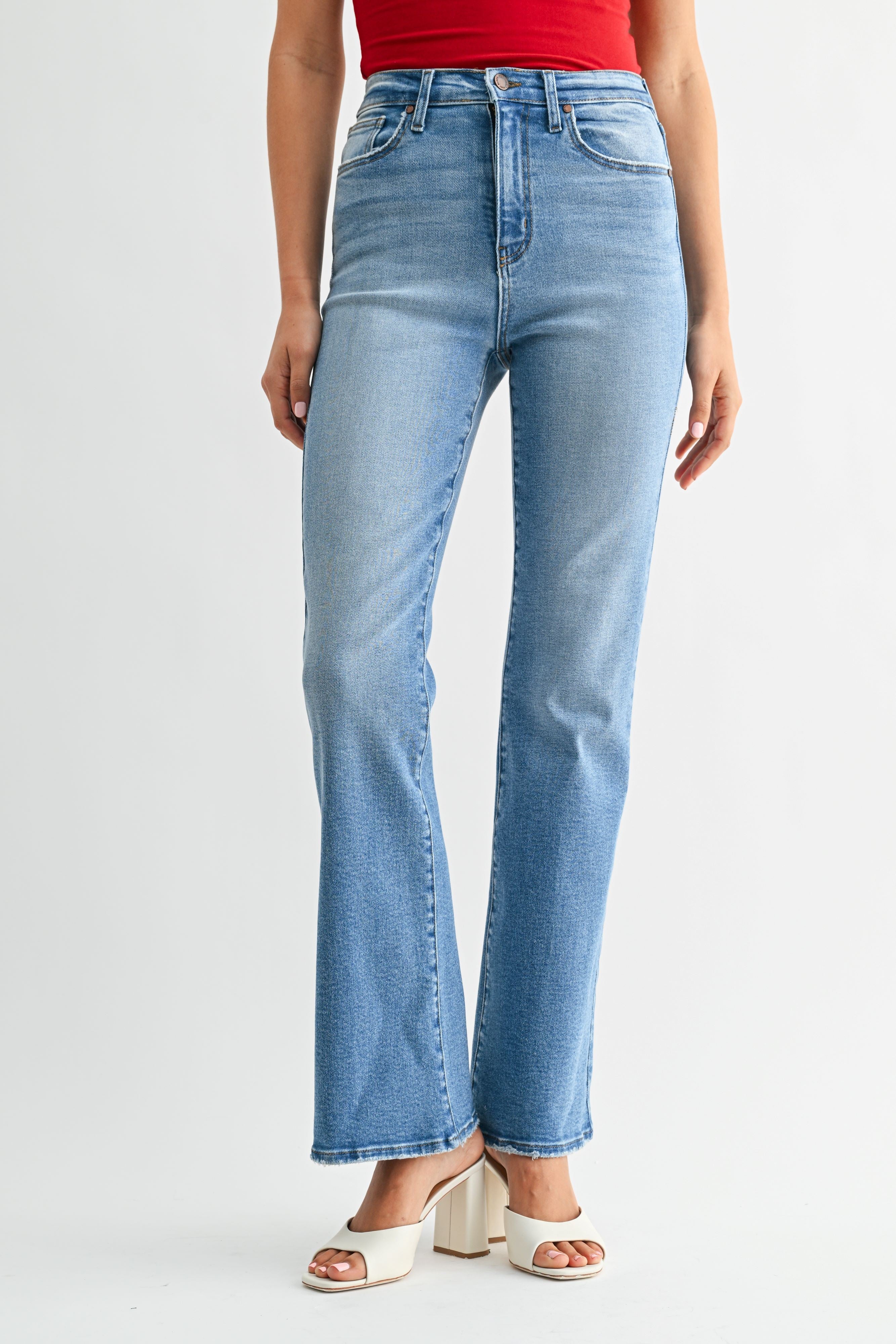 Kelsey Vintage Relaxed Slight Flare