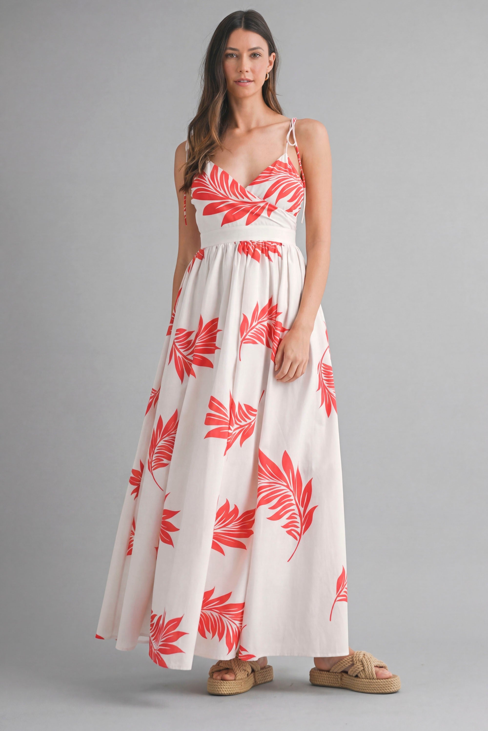 Tropical Print Maxi Dress FINAL SALE