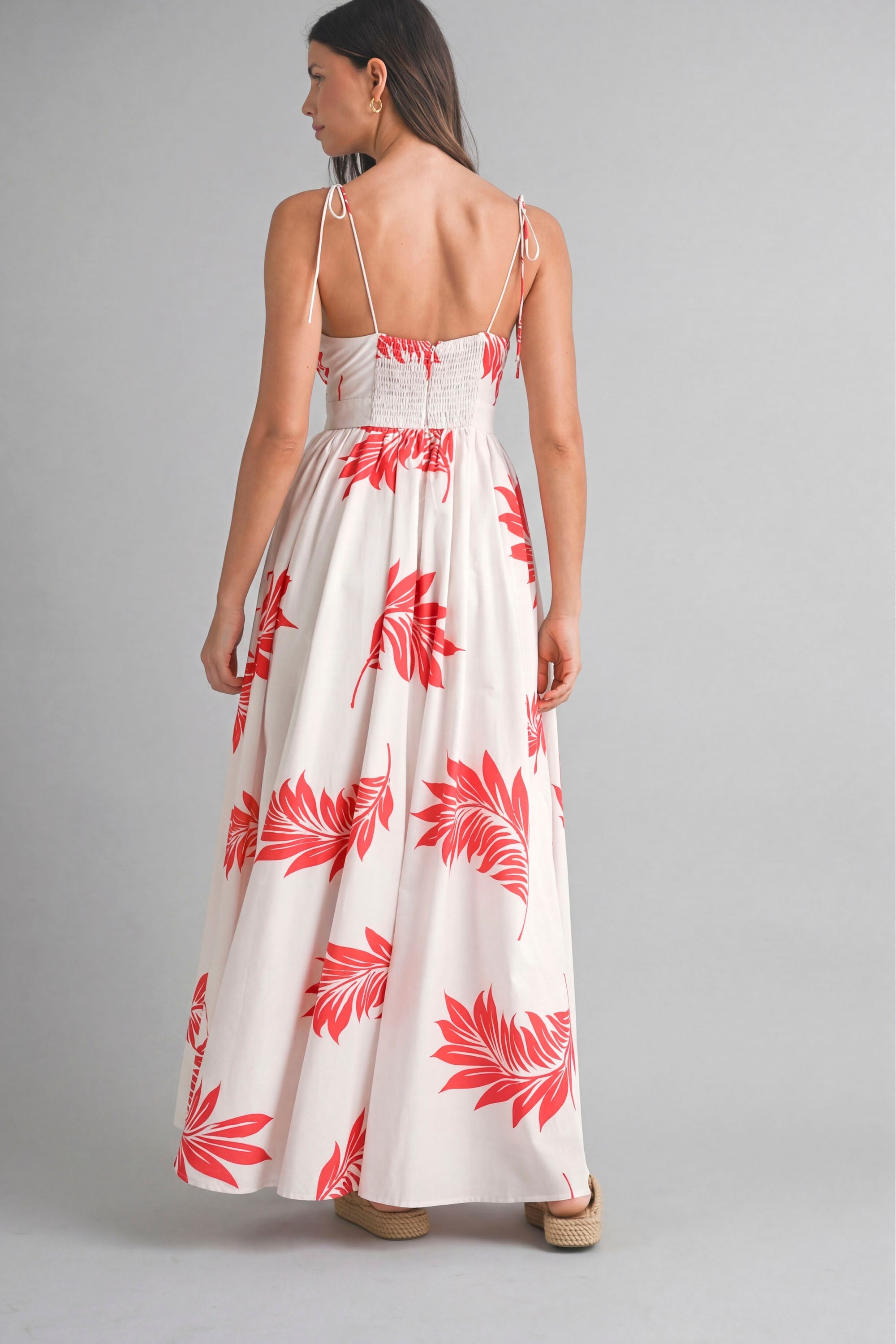 Tropical Print Maxi Dress FINAL SALE
