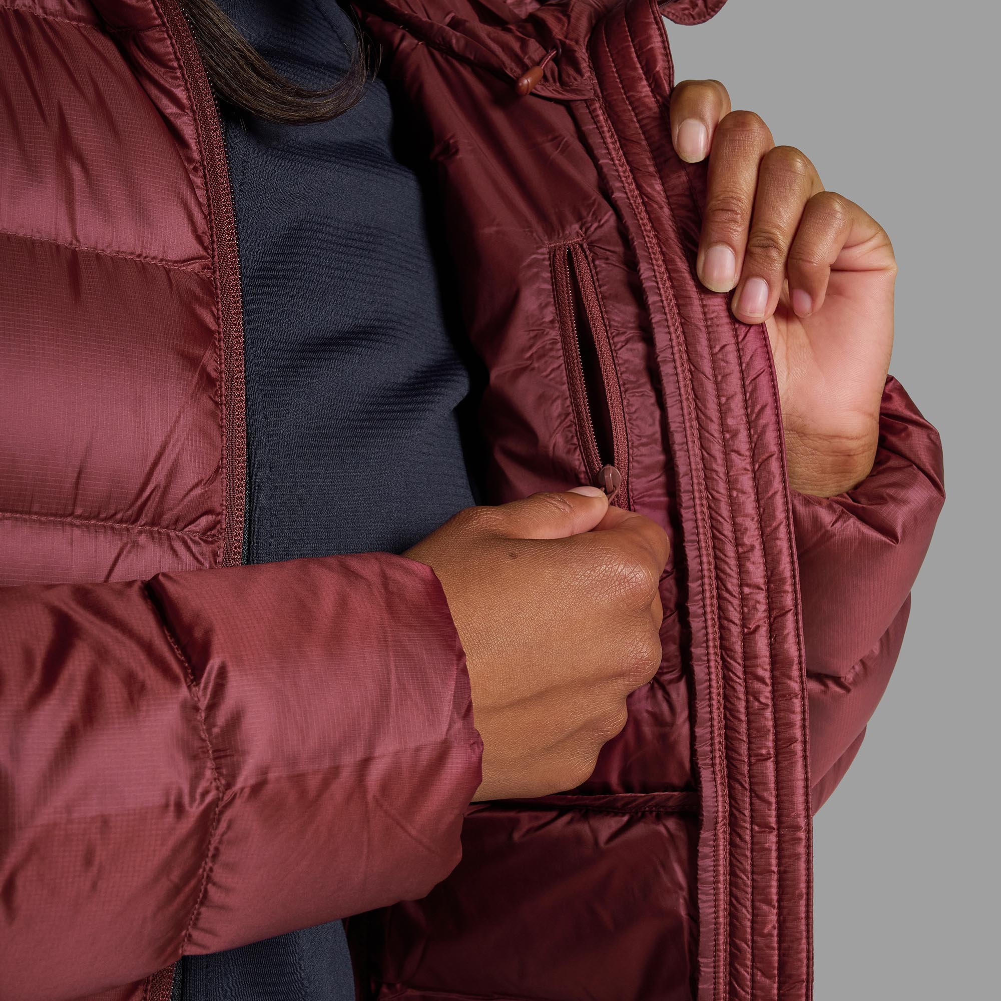 Living Loft Women's Adaptive Modular Down Jacket