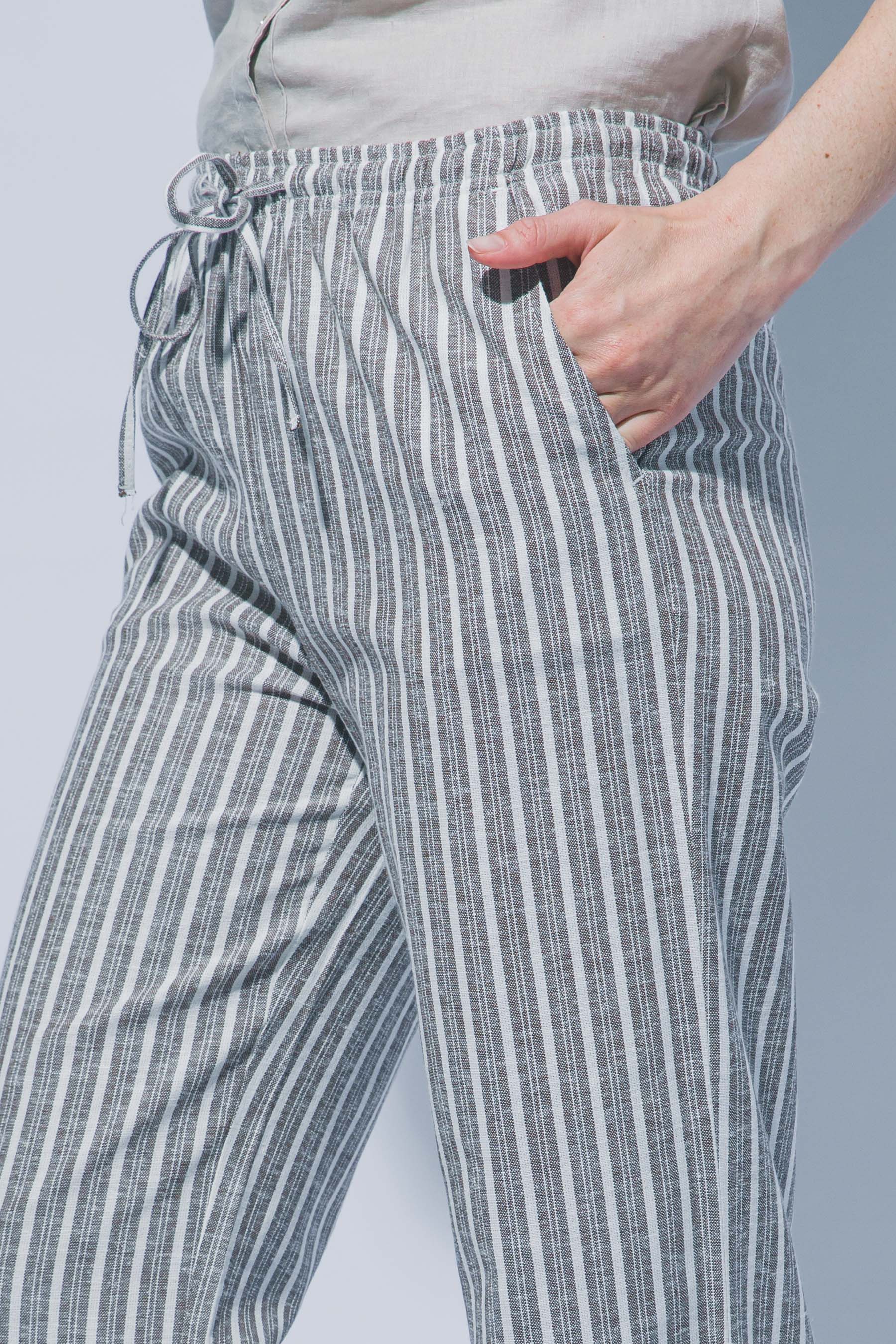 Striped Linen Pants MORE COLORS