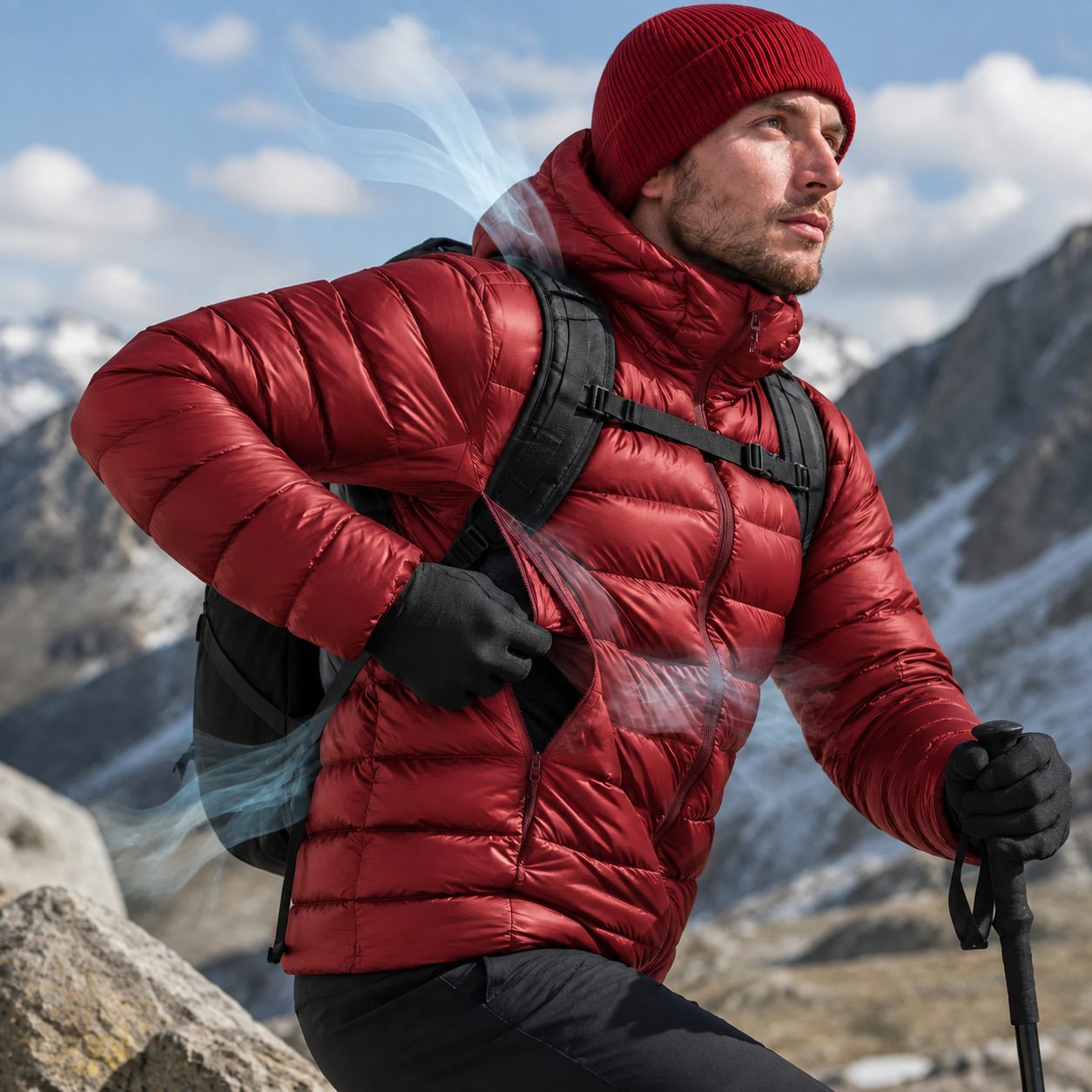 Living Lof Men's Adaptive Modular Down Jacket