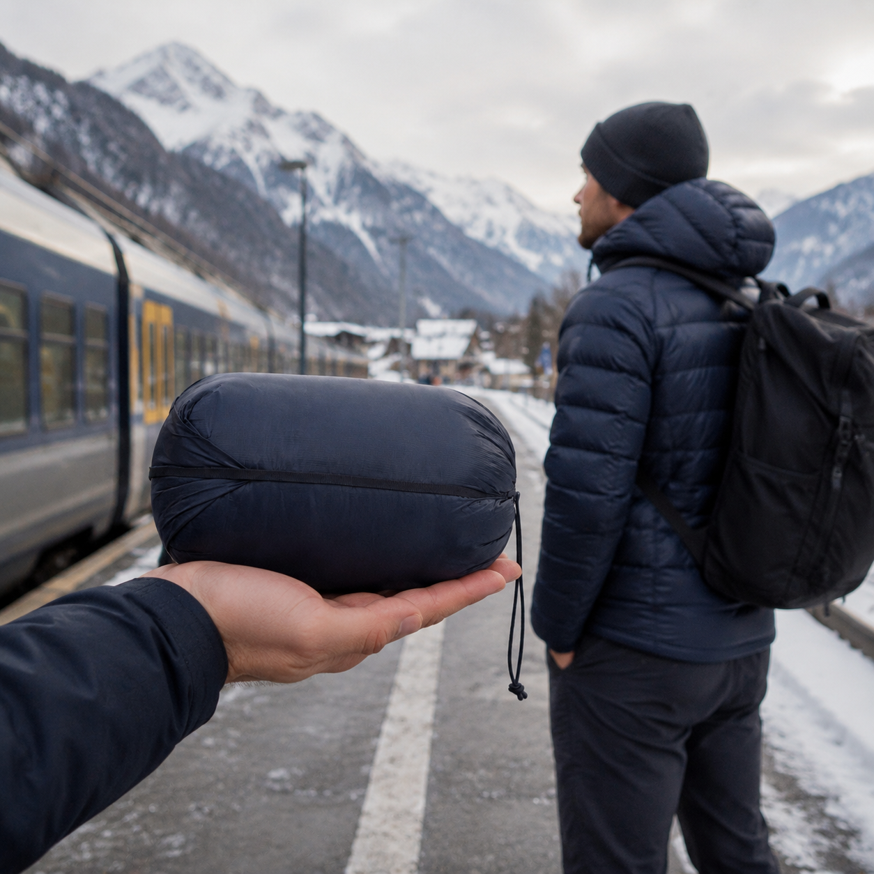 Palm-size compact packability