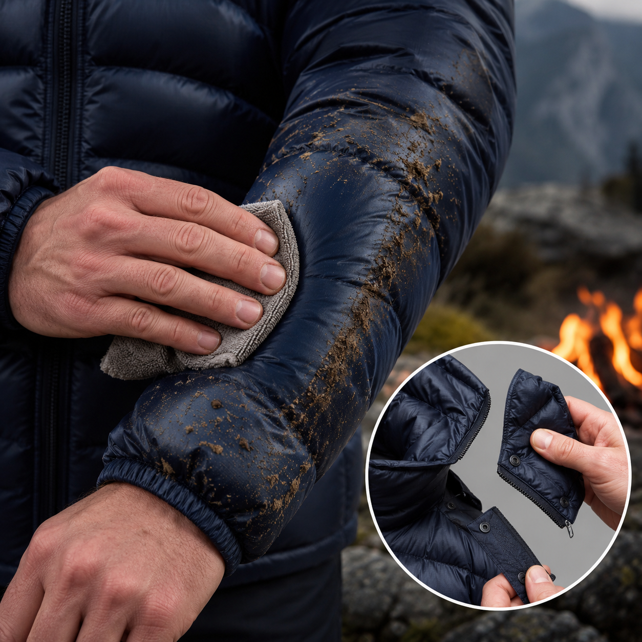 Abrasion-resistant stain-resistant removable washable construction