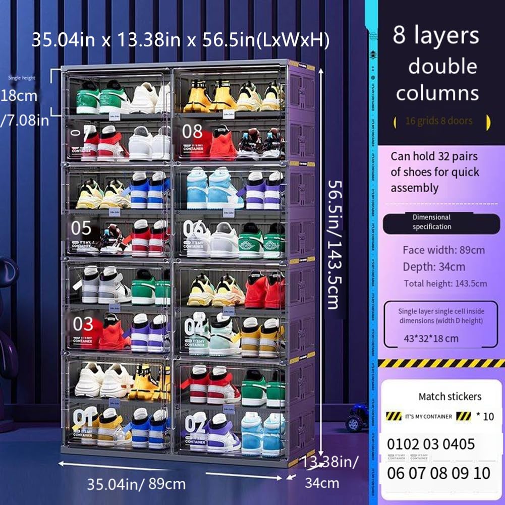 🥾Black Portable Shoe Dust-Free Organizer💖
