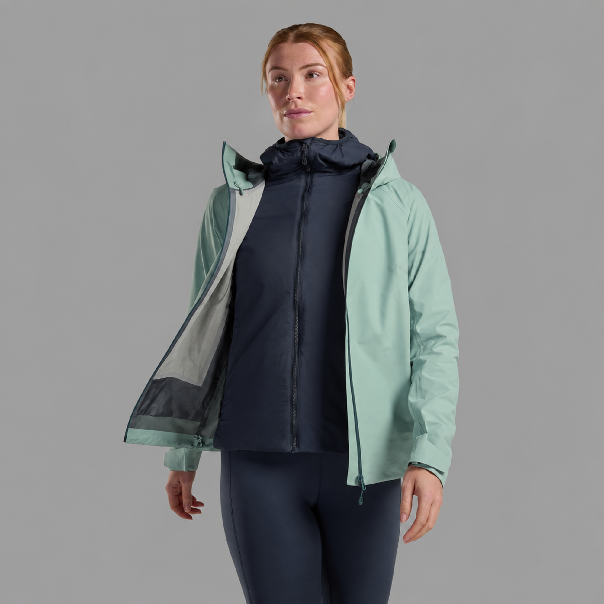 Women's smart jacket in Pale Sage — product view 4