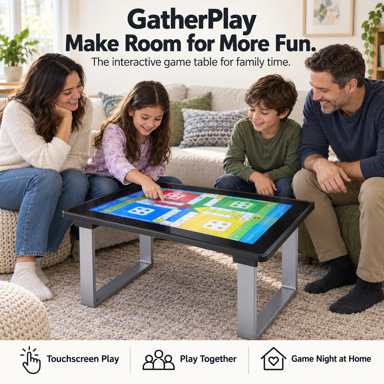 ✨ GatherPlay — Interactive Game Table