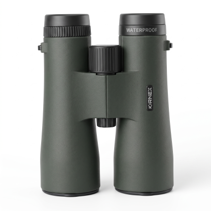 Krinex 12x50 Encounter Jumbo Binocular Telescope – Waterproof, BAK-4 Prisms, Fully Multi-Coated Optics, Tripod Adaptable, 