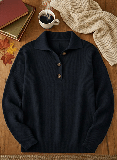 Today 49% off🔥Women’s Cozy Button-Up Knit Sweater