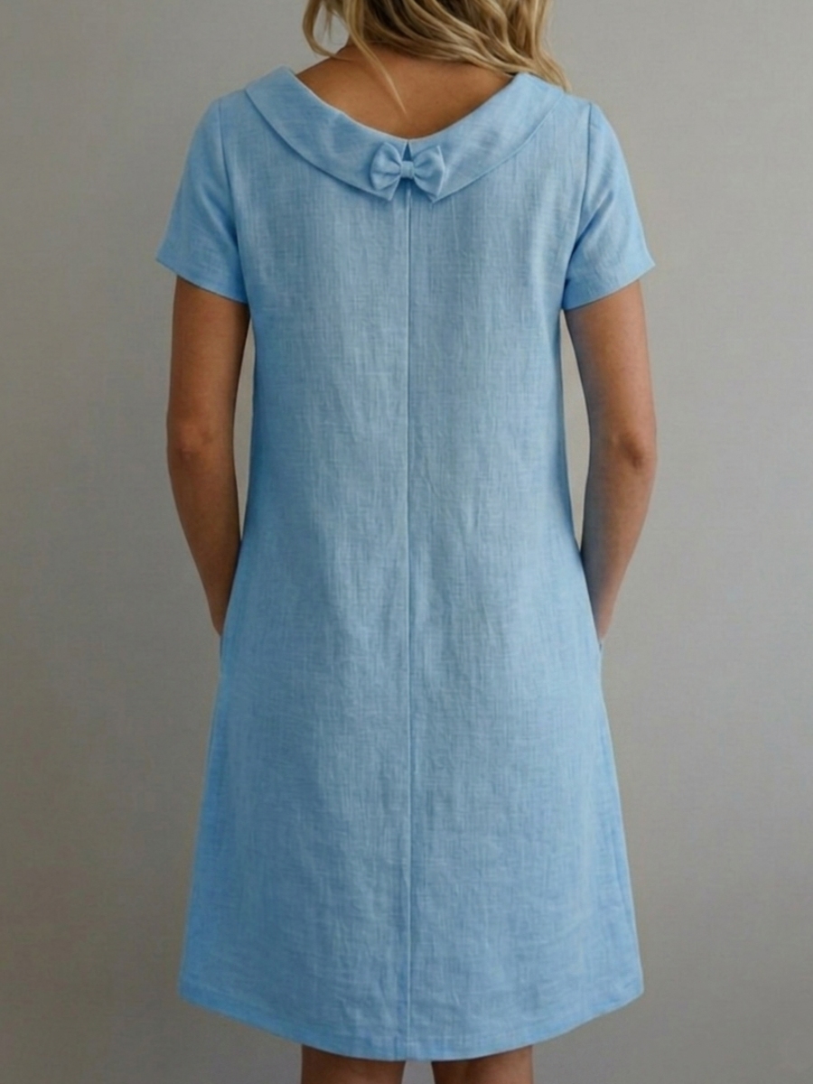 NEW ARRIVALS🔥 The A-Line Short Sleeve Easy Dress
