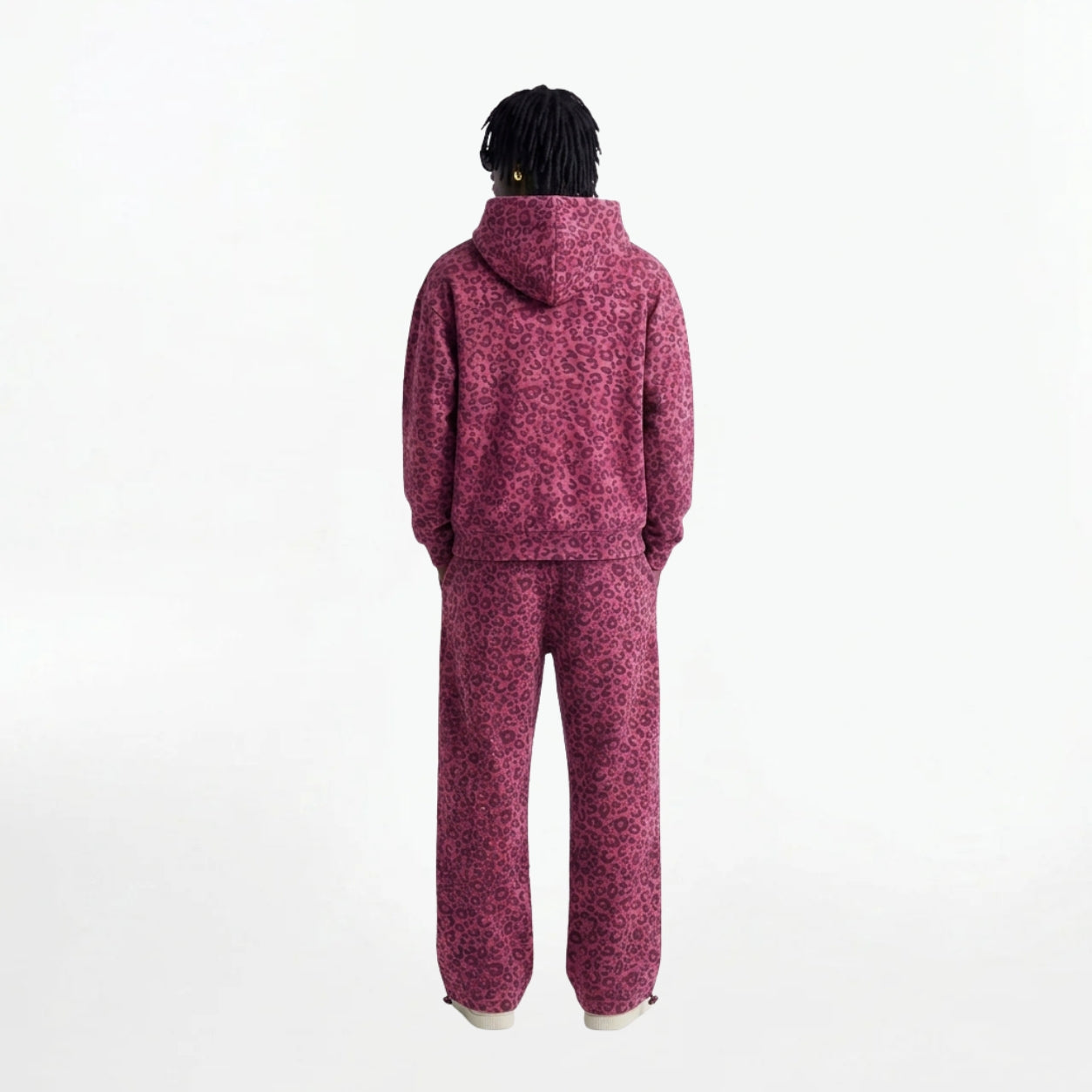 Pink Leopard Zip Up