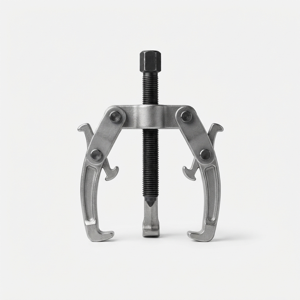 Gray adjustable marine gear puller tool