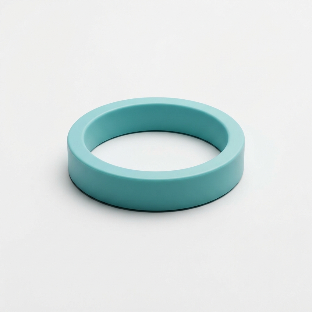 Aquamarine floating fish feeder ring