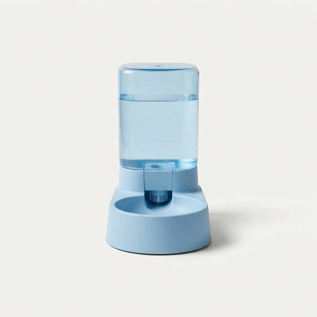 Classic gravity pet water dispenser with retro look