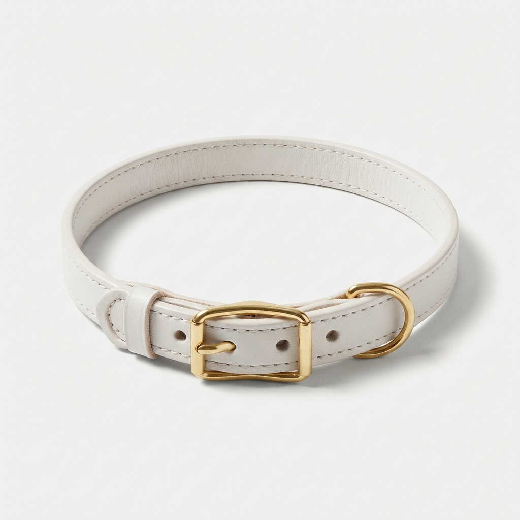 Classic stripe small pet collar with vintage look