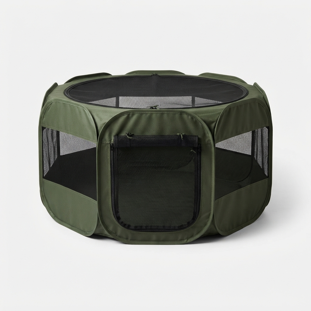 Retro outdoor small pet playpen for rabbits