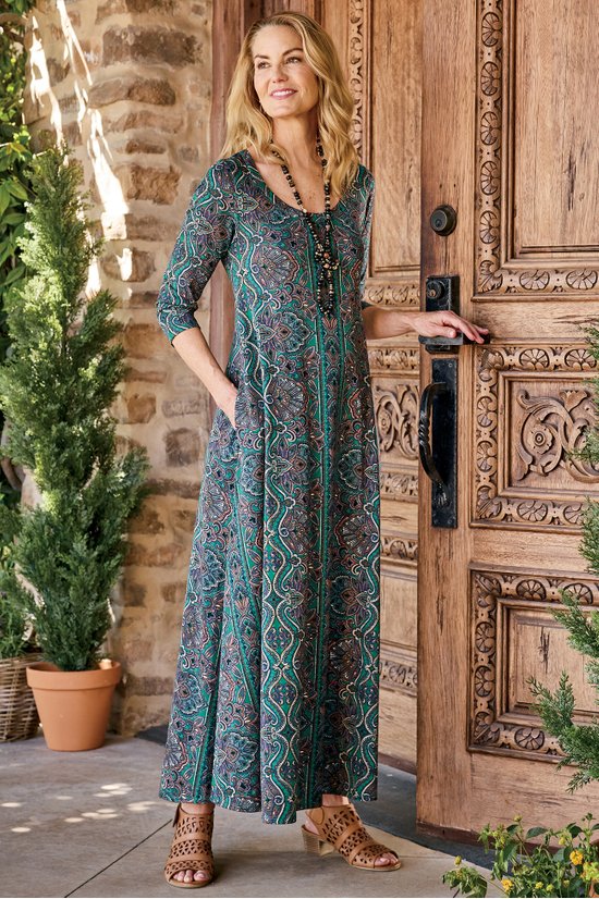 3/4 Sleeve Dress