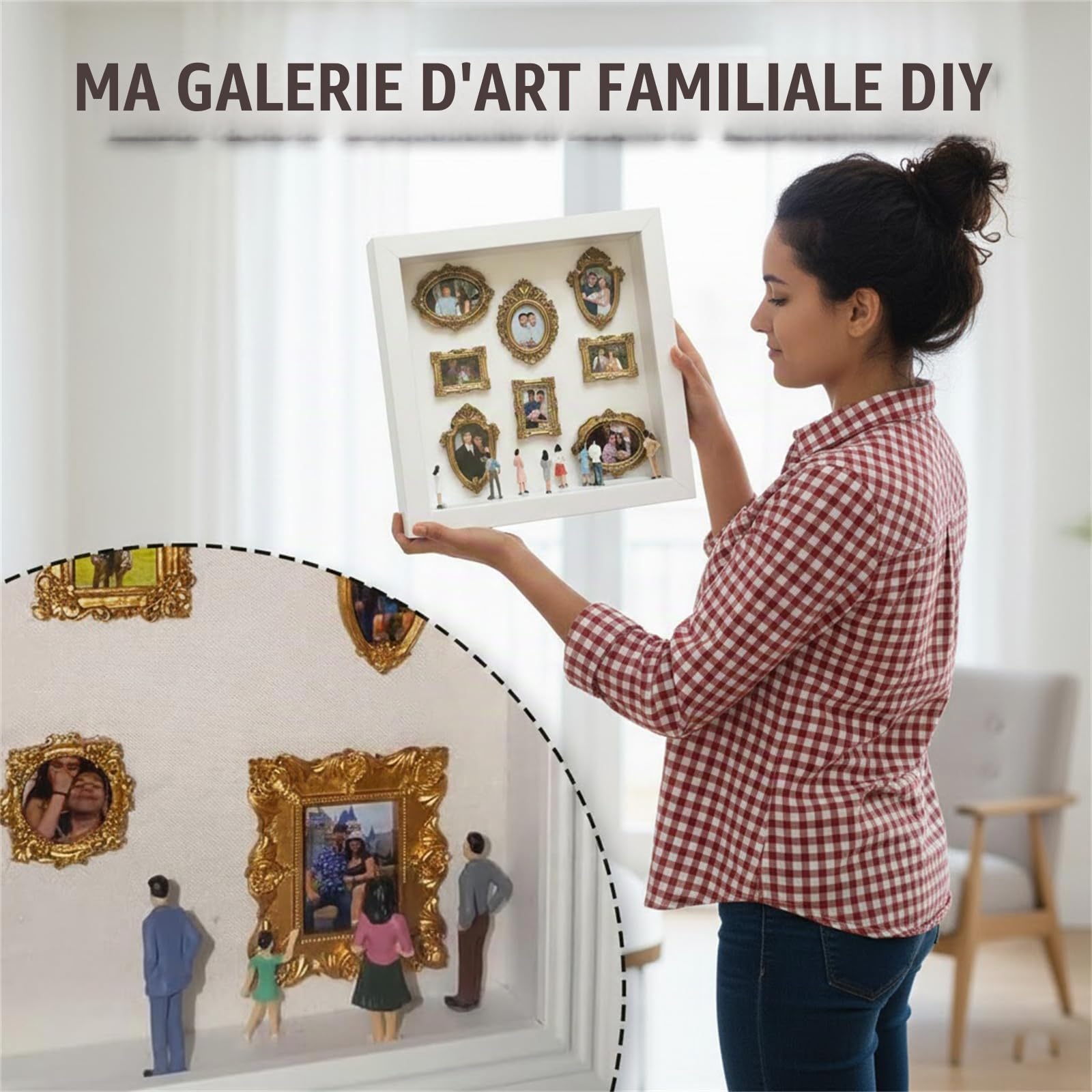 Mini Museum Silhouette Box – Personalized Memory Display & Keepsake Gift