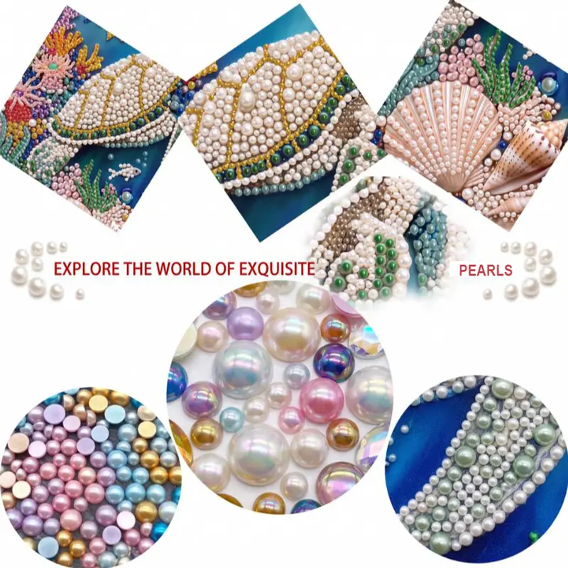 Christmas Nativity Pearl Art Kit – DIY Religious Diamond Painting Decor