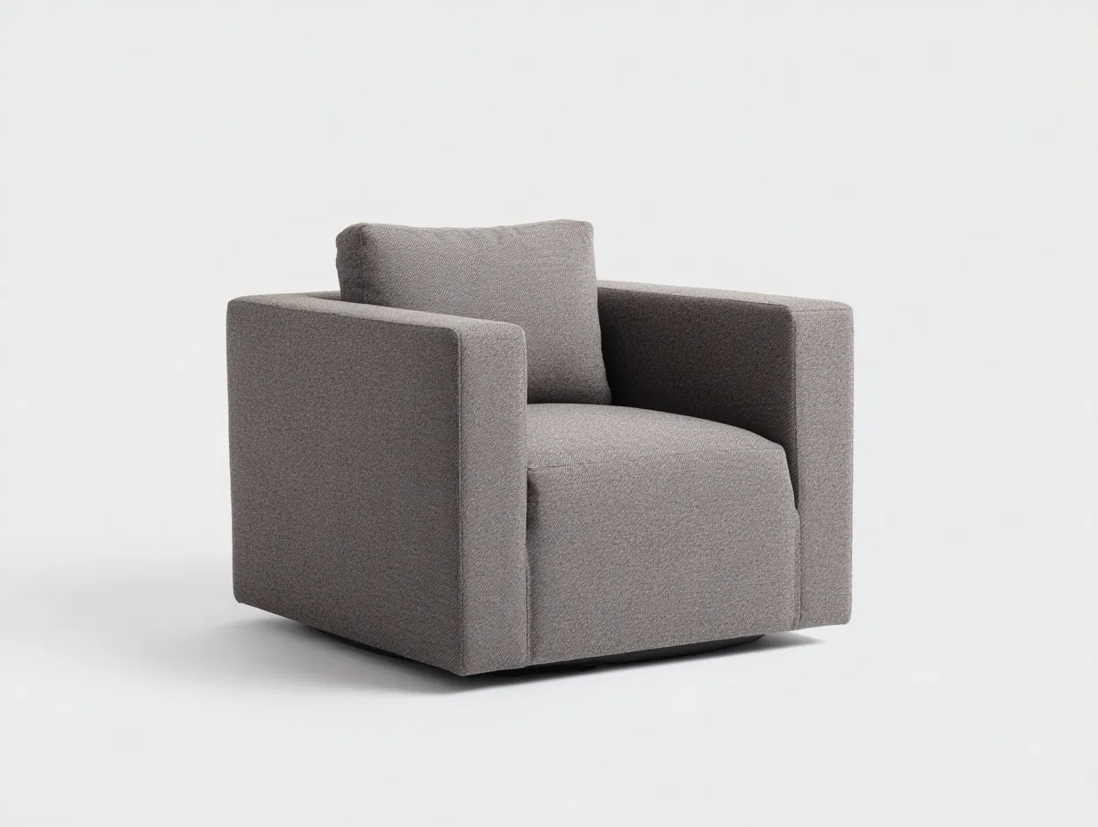 Poltrona 88×92×80 cm – beige – comfort moderno per soggiorno-Kalenvahouse