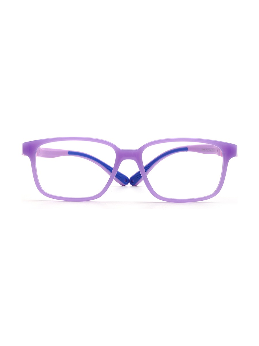 Alejandro (Age 10-16) Glasses Rectangle Eyeglasses - Purple