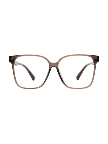 Alessia Glasses Square Eyeglasses - Brown