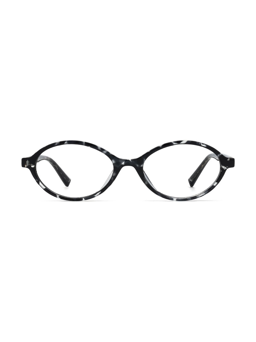 Andrea Glasses Oval Eyeglasses - Black/Tortoiseshell