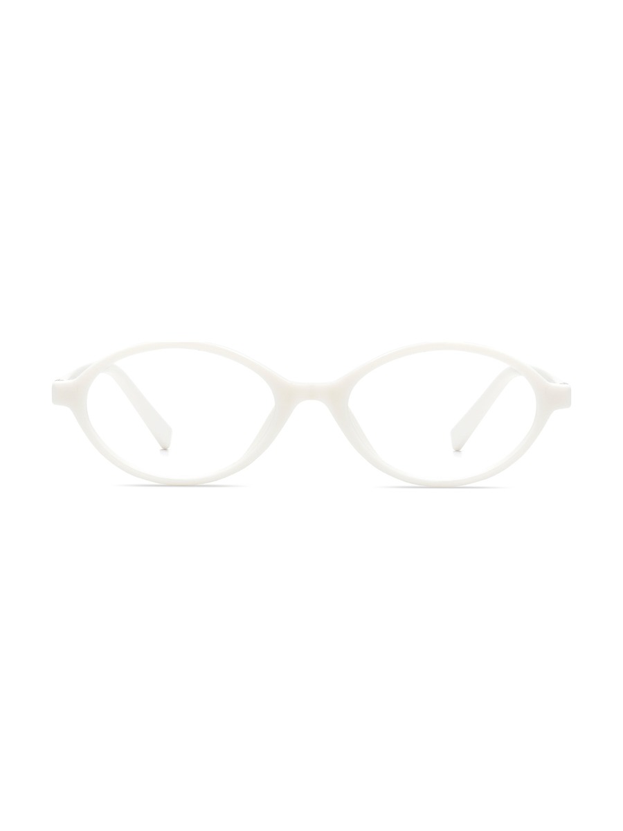 Andrea Glasses Oval Eyeglasses - White