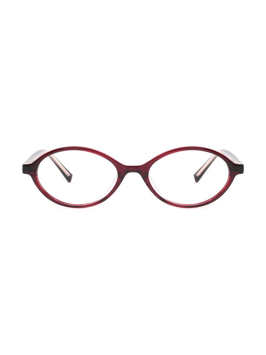 Andrea Glasses Oval NORMAL - Wine