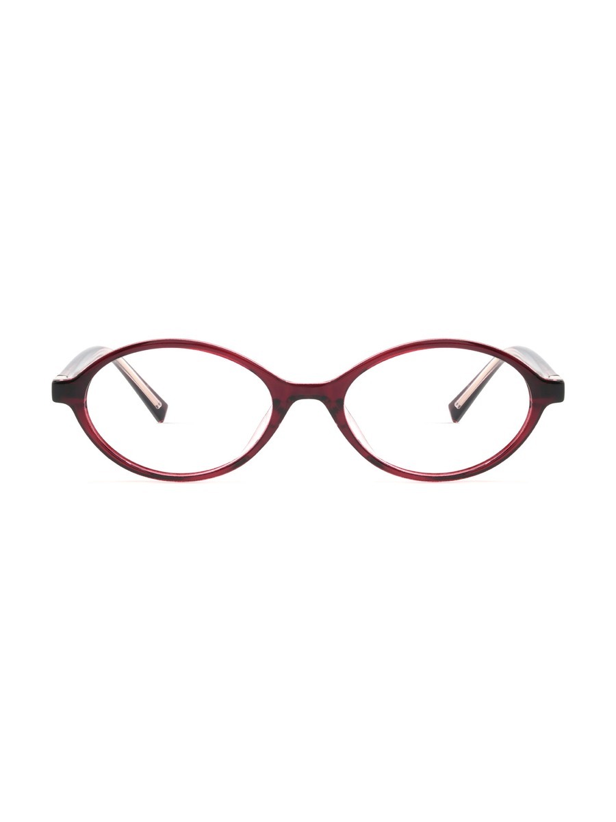 Andrea Glasses Oval NORMAL - Wine