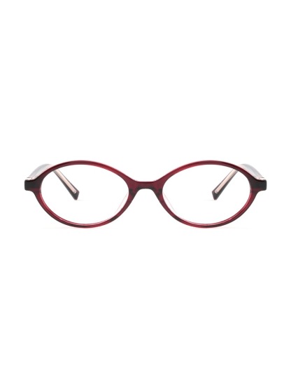 Andrea Glasses Oval NORMAL - Wine