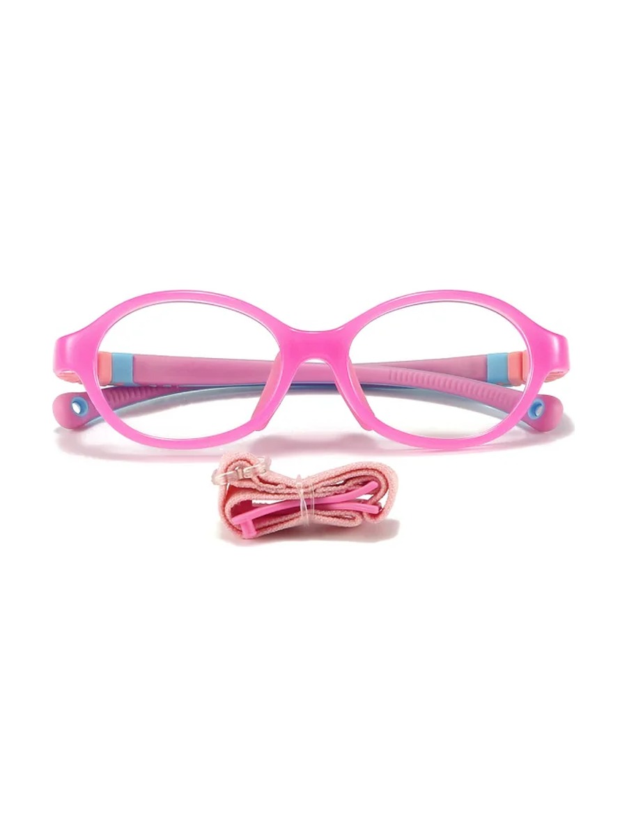 Archie (Age 3-6) Glasses Oval Eyeglasses - Neon/Pink