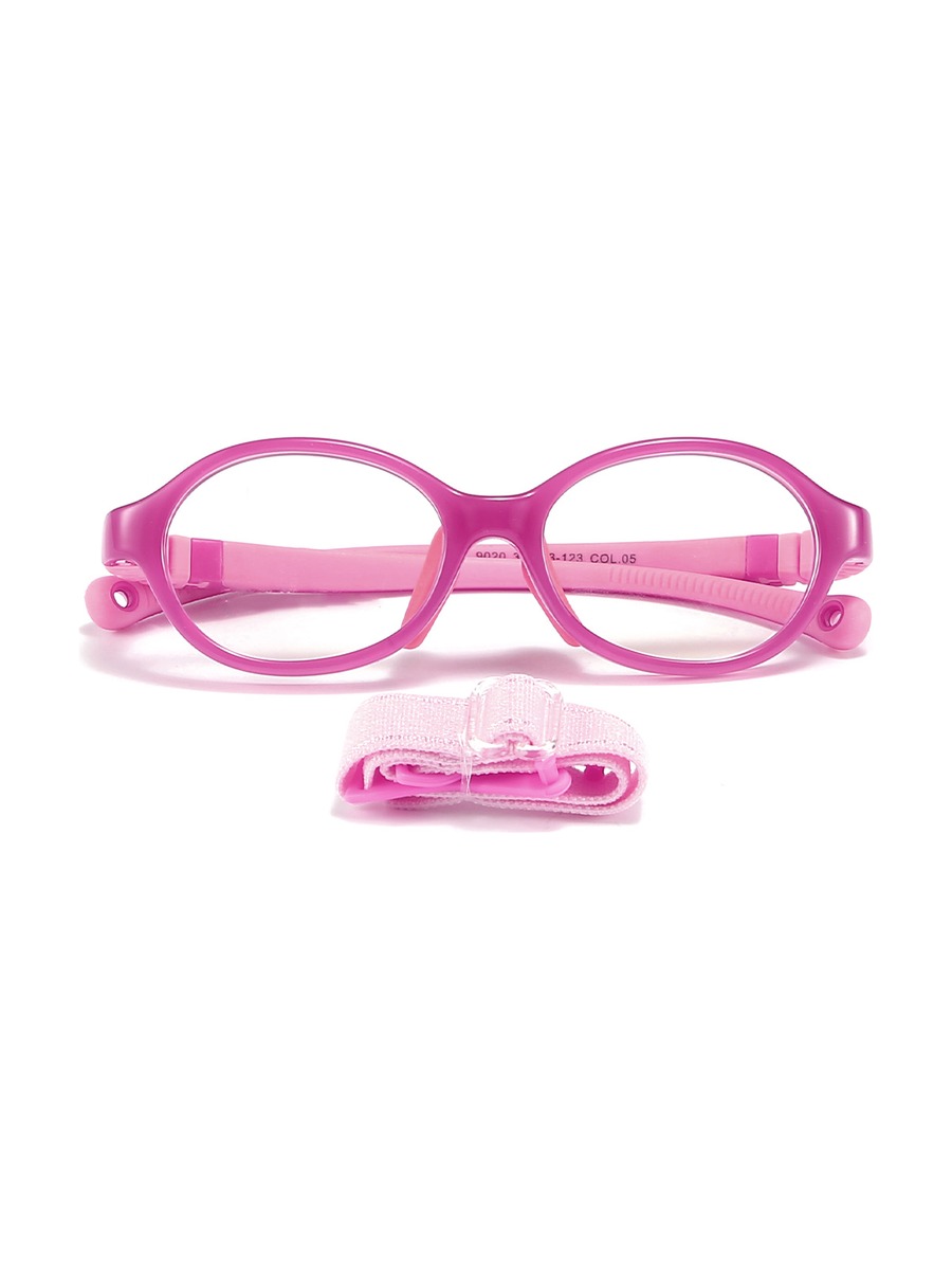 Archie (Age 3-6) Glasses Oval Eyeglasses - Pink