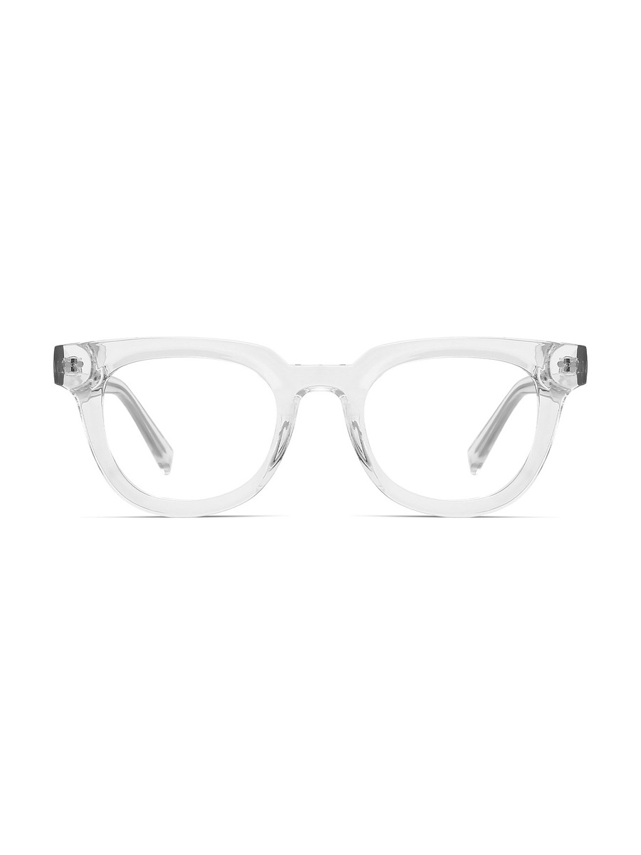 Arlo Glasses Square Eyeglasses - Clear