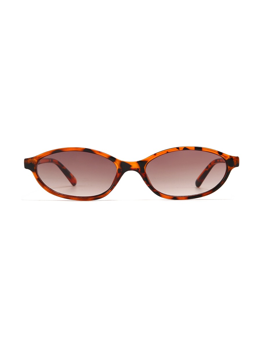 Bernard Glasses Oval Sunglasses - Tortoiseshell/Brown