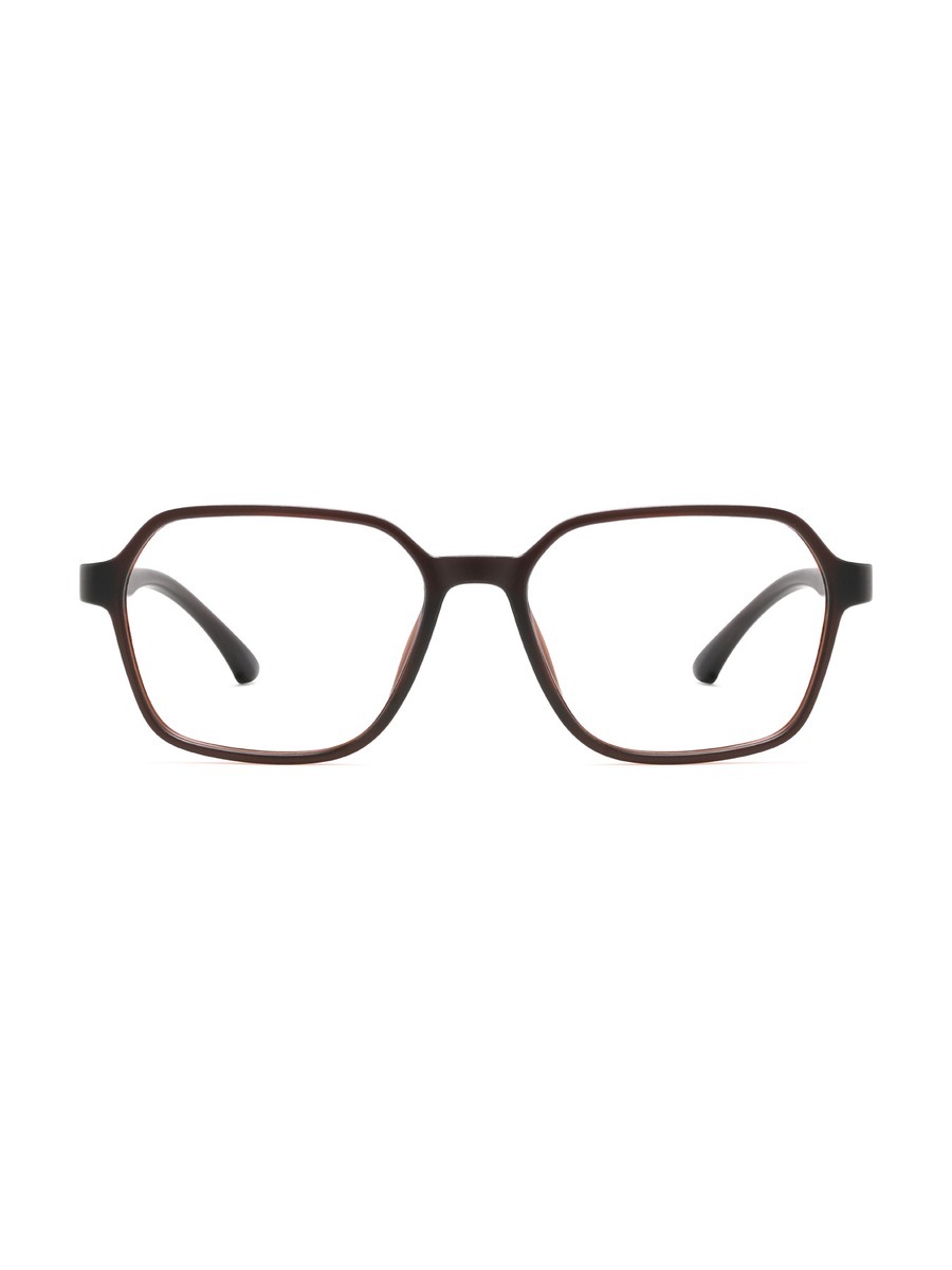 Boggs Glasses Rectangle Eyeglasses - Brown