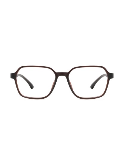 Boggs Glasses Rectangle Eyeglasses - Brown