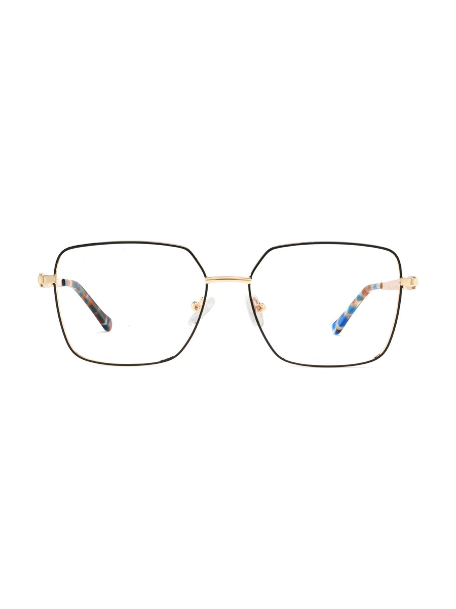 Carmen Glasses Rectangle Eyeglasses - Black