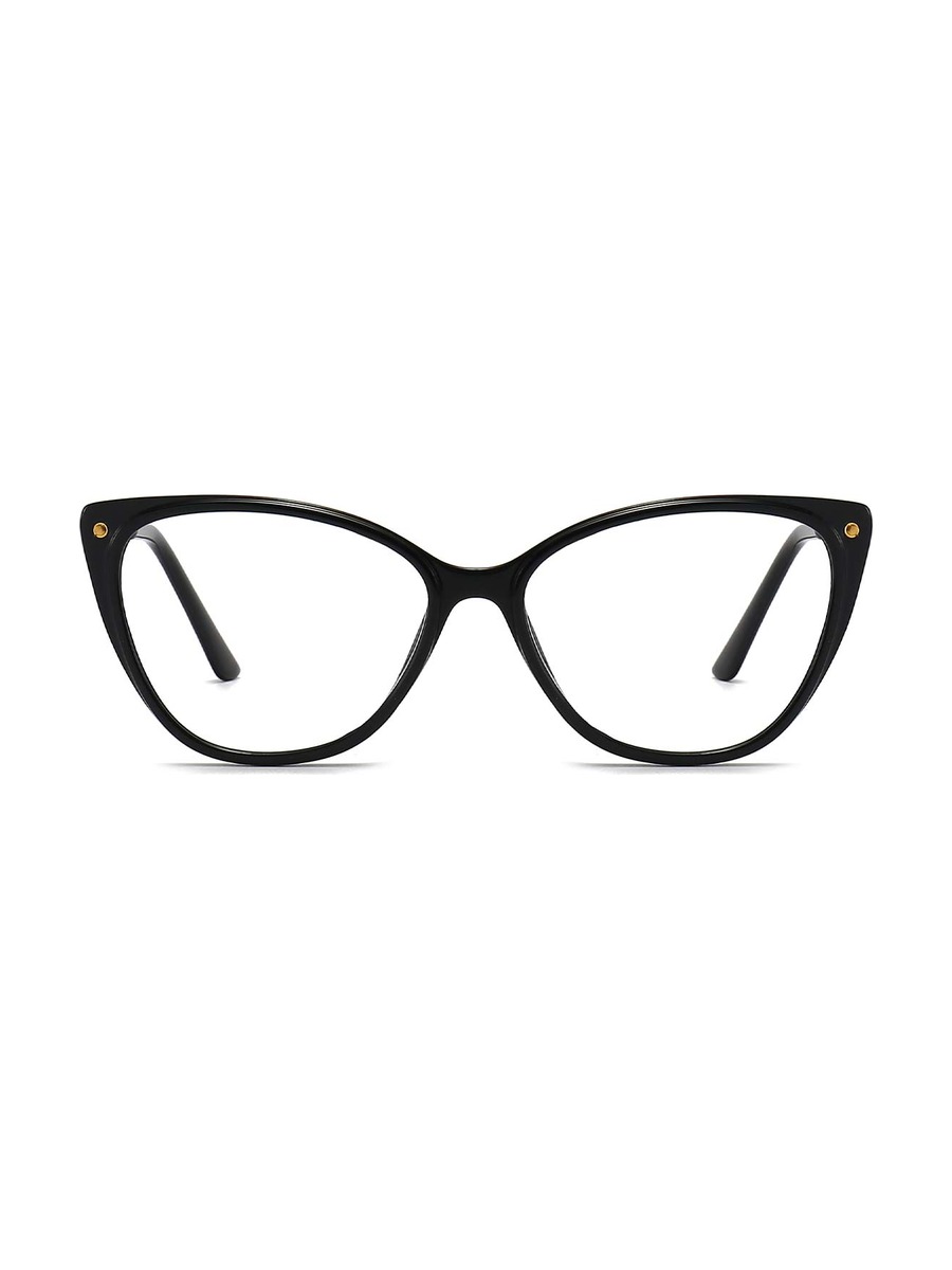 Celebrity Glasses Cat-eye Eyeglasses - Black