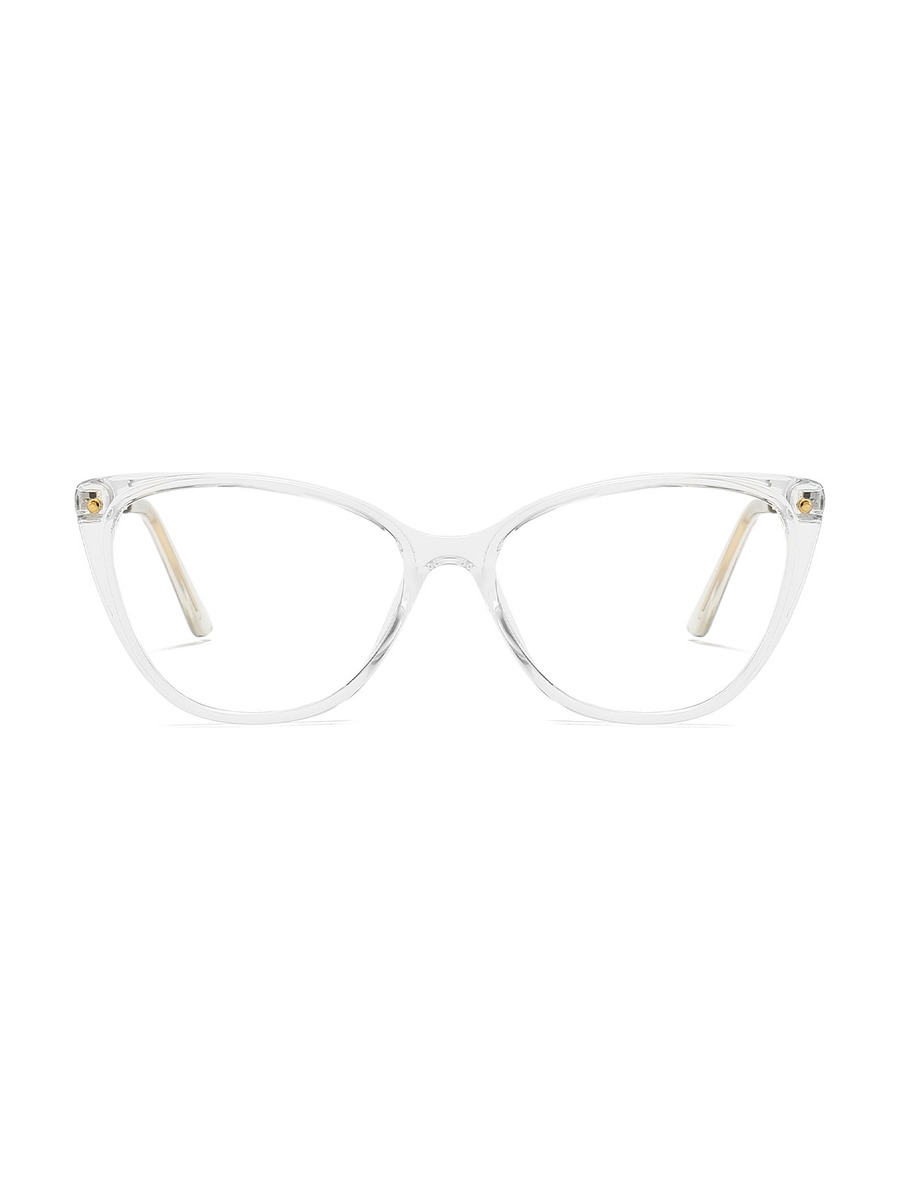 Celebrity Glasses Cat-eye Eyeglasses - Clear
