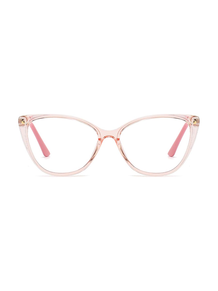 Celebrity Glasses Cat-eye Eyeglasses - Light-Pink