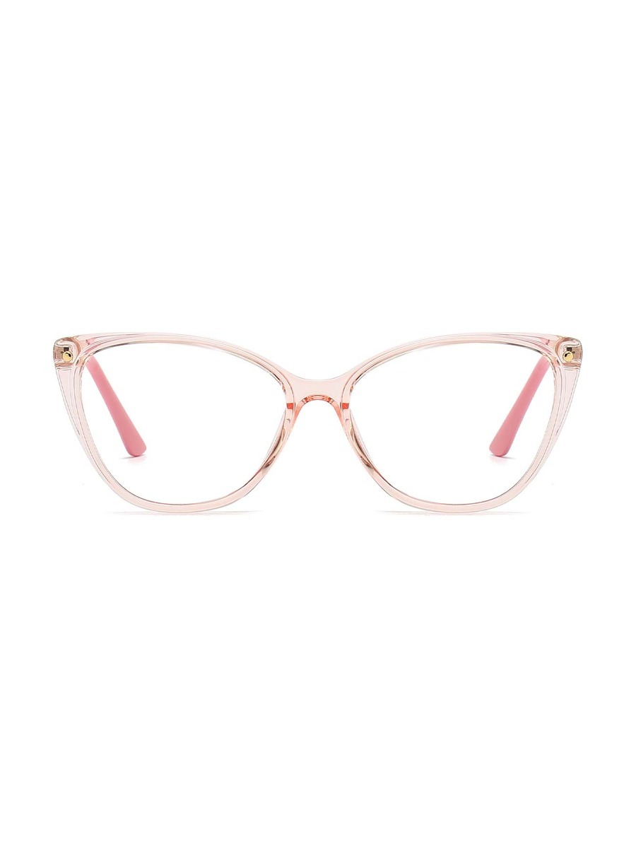 Celebrity Glasses Cat-eye Eyeglasses - Light-Pink