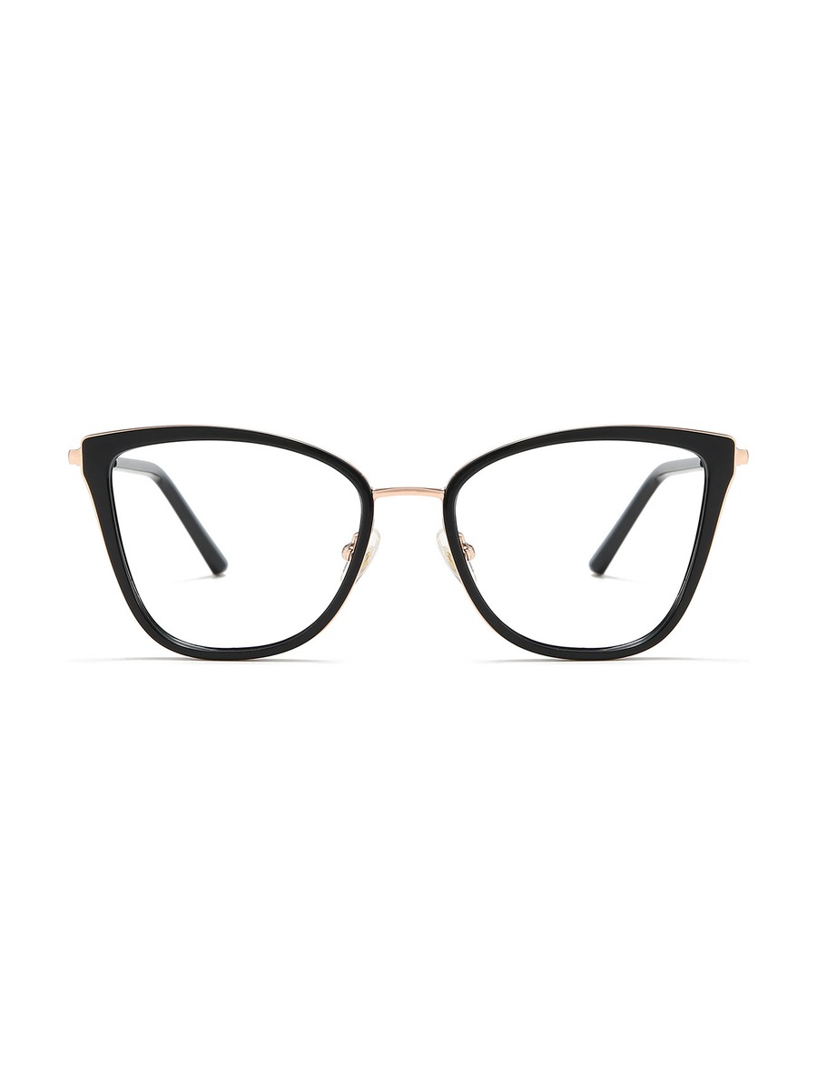 Eupraxia Glasses Cat-eye Eyeglasses - Black