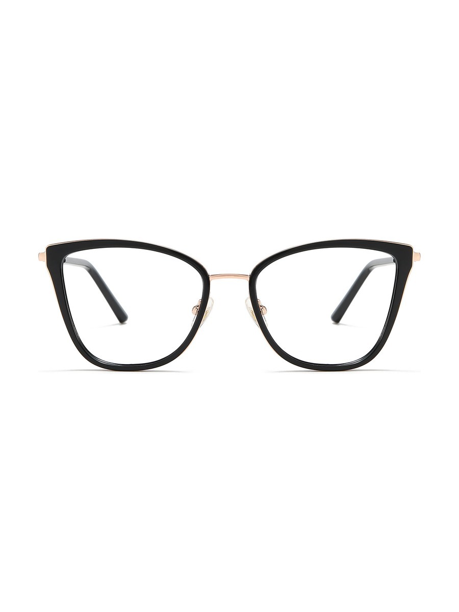 Eupraxia Glasses Cat-eye Eyeglasses - Black