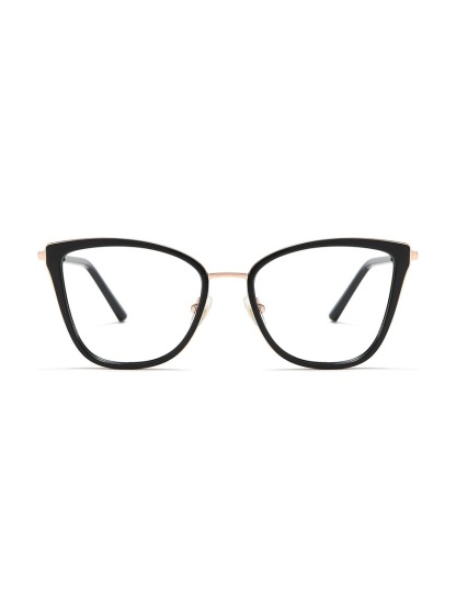 Eupraxia Glasses Cat-eye Eyeglasses - Black