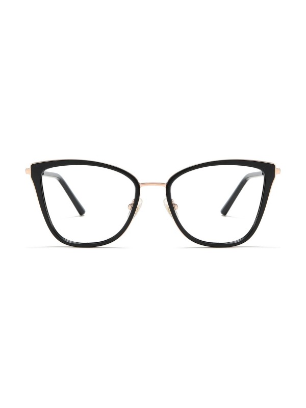 Eupraxia Glasses Cat-eye Eyeglasses - Black