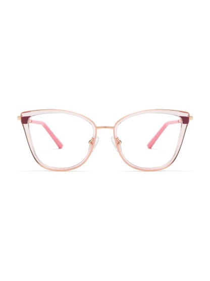 Eupraxia Glasses Cat-eye Eyeglasses - Light-Pink