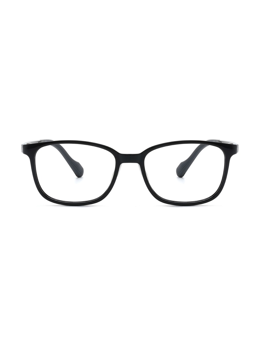 Fareed (Age 7-9) Glasses Rectangle Eyeglasses - Black