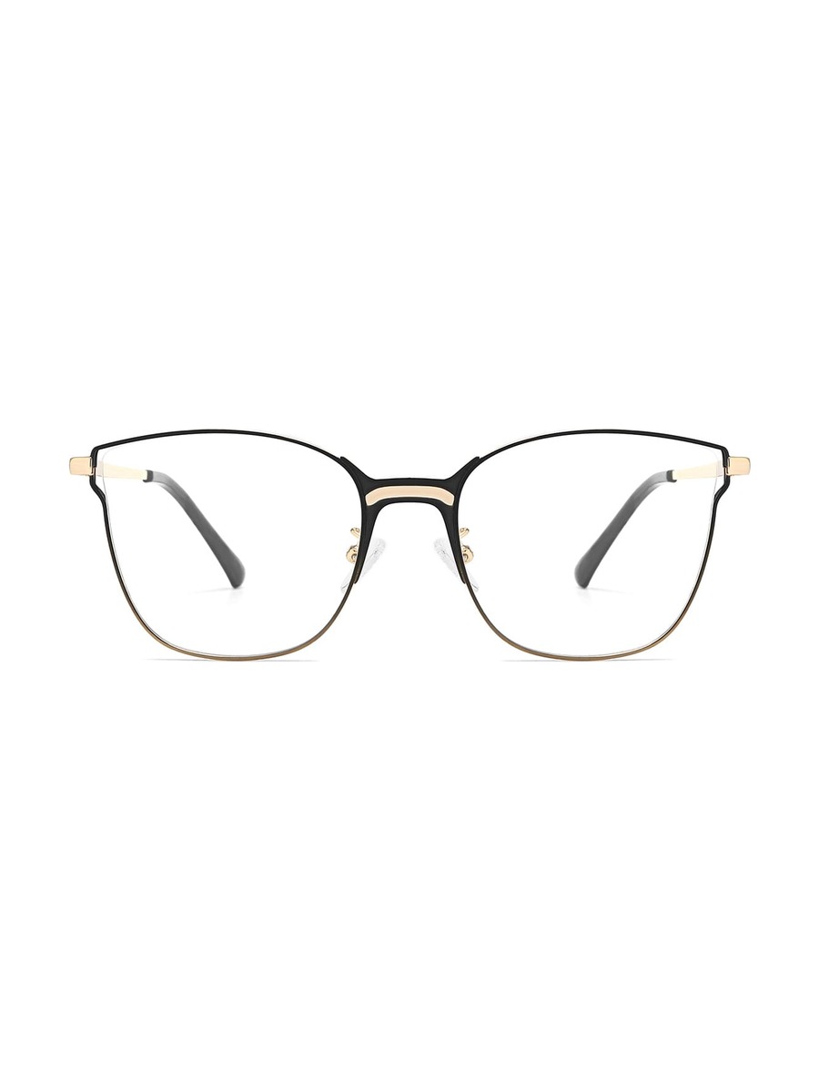Frode Glasses Square Eyeglasses - Black-Tawny