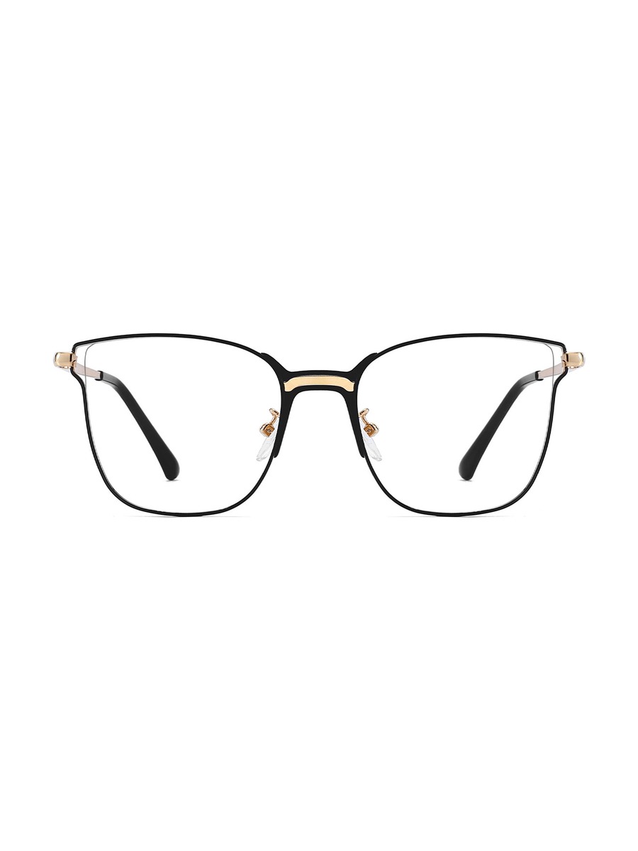 Frode Glasses Square Eyeglasses - Black